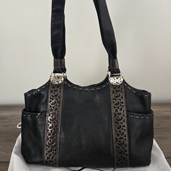 Brighton Handbags - ✨ Brighton Black Leather Shoulder Bag ✨